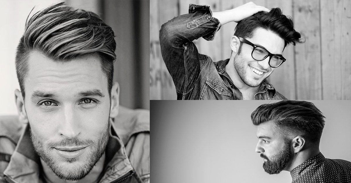 Men's Fall and winter hairstyle 2015