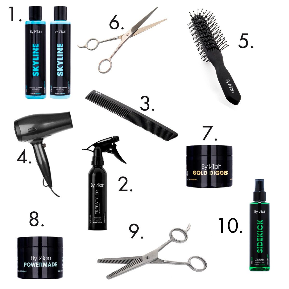 Products for the Paul Walker hairstyles