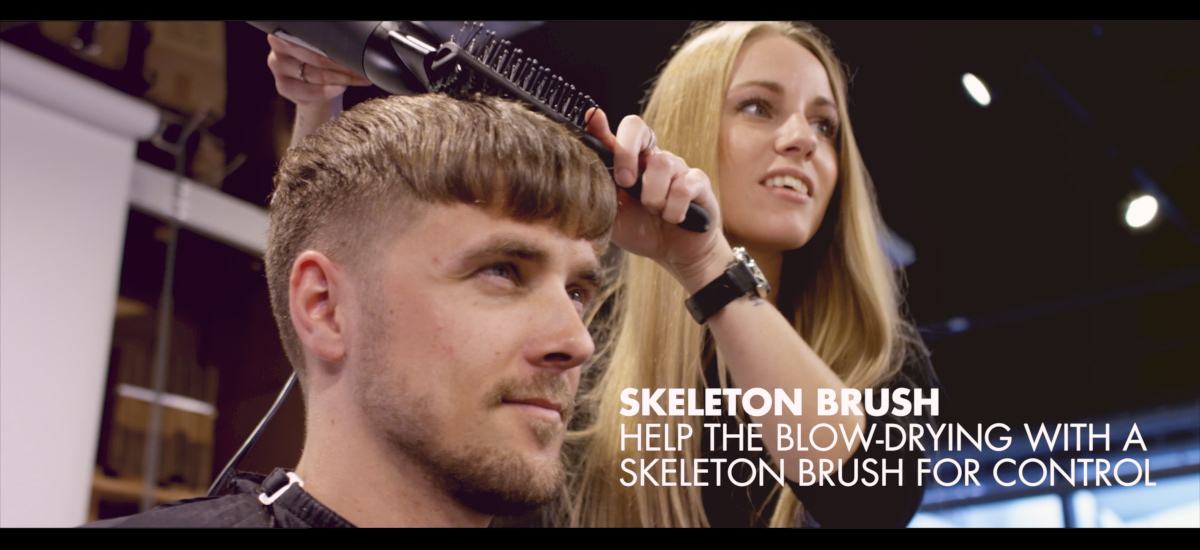 Use a Skeleton Brush for control