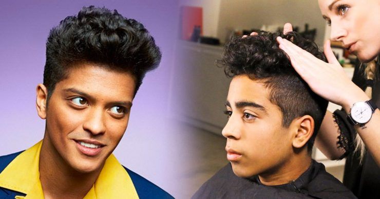 Bruno Mars hairstyle