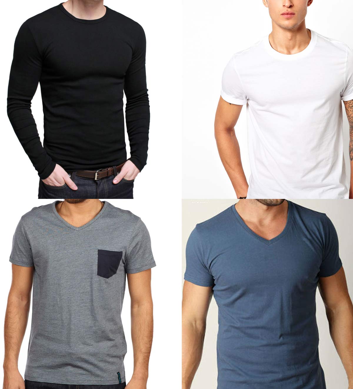 Mens basic shirts