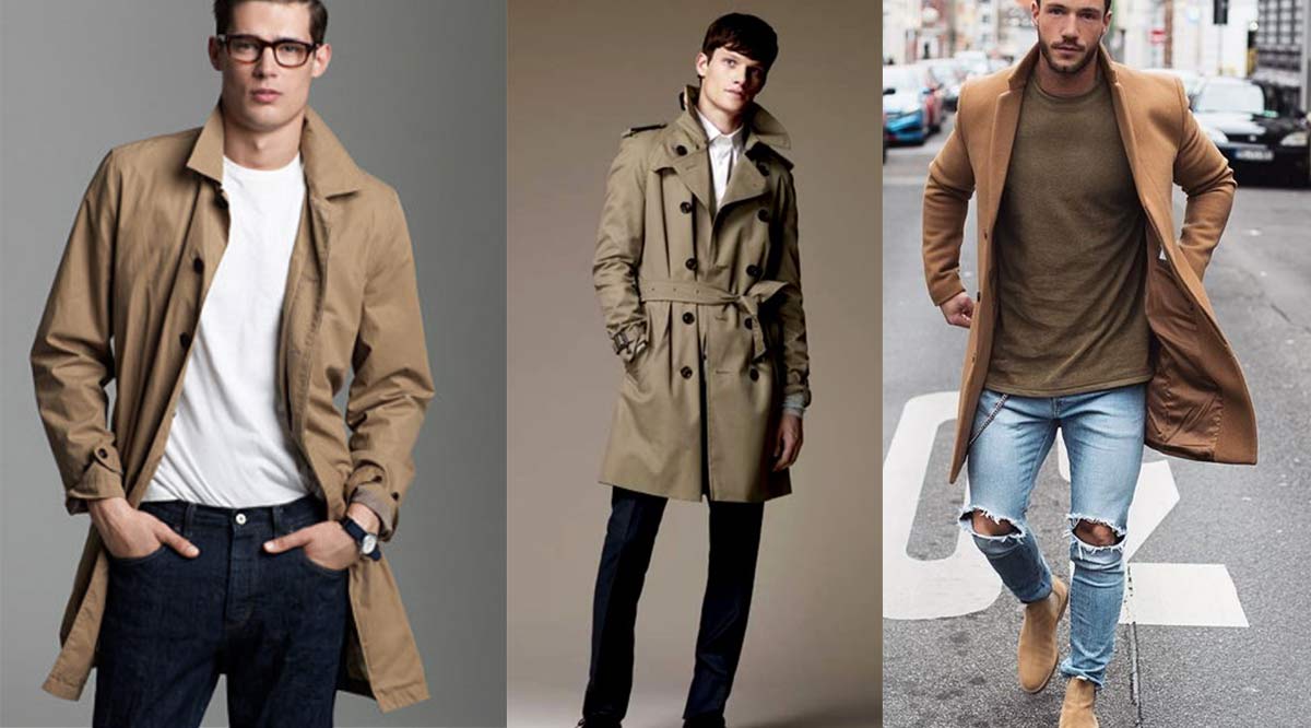 Mens trenchcoat