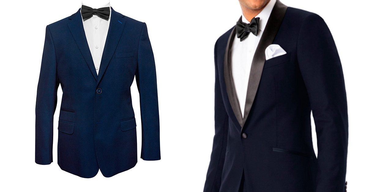 Midnight blue tuxedo