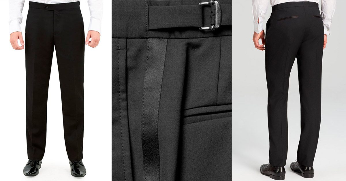 Perfect fitted tux trousers