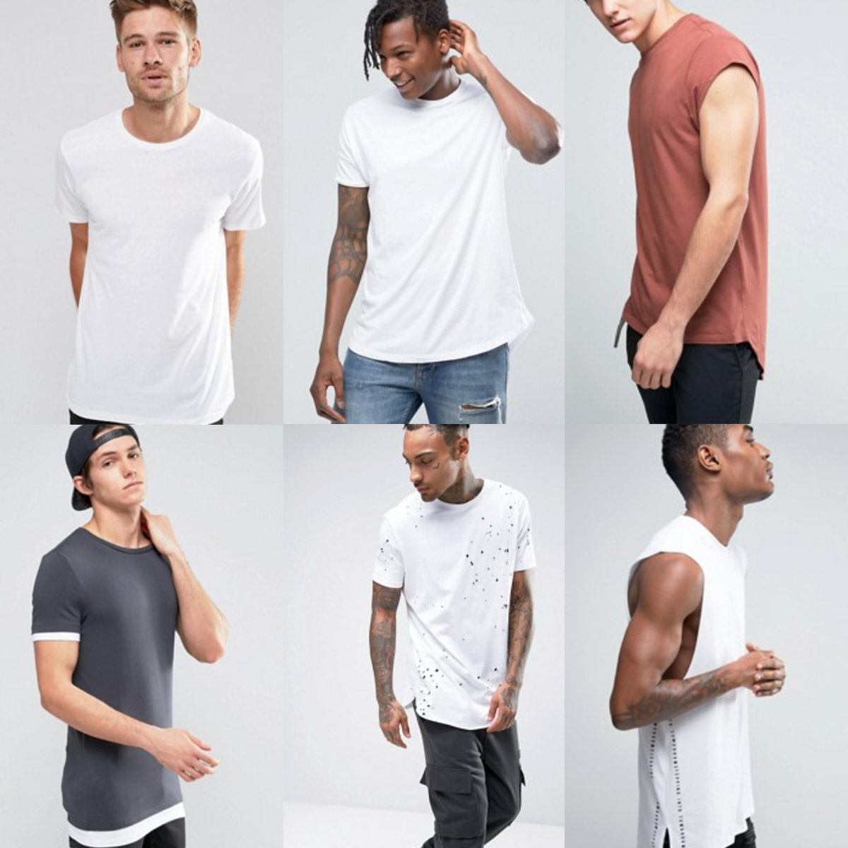 Cool basic tank top and t-shirts