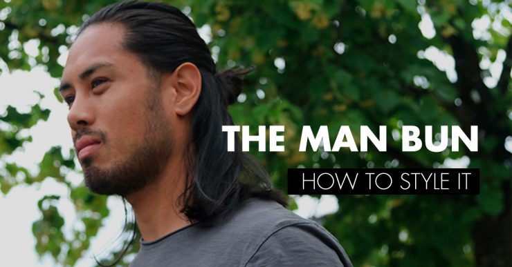 Long hair man bun and how to style it